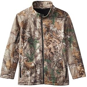 Philadelphia Eagles Dunbrooke Realtree Brown Camo Softshell Jacket 3XL XXX
